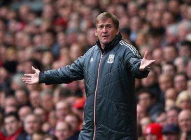 Kenny Dalglish: facing Everton at Wembley this weekend.