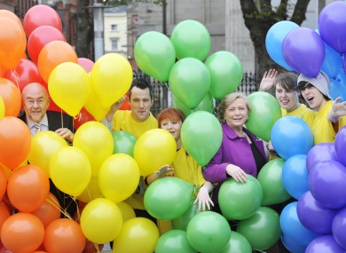 Ruairi Quinn, Minister for Balloons, during the week