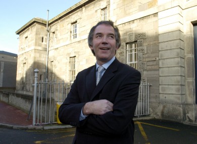 Fromer Governor of Mountjoy John Lonergan outside the prison (File photo)