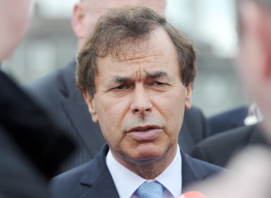 Alan Shatter (File photo)