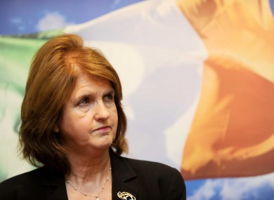 Minister for Social Protection Joan Burton