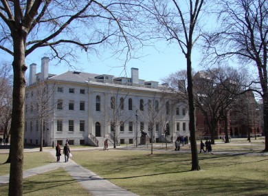 The Harvard campus