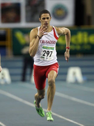 Colvert recorded a time of 10.35.