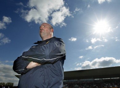 Offaly manager Ollie Baker.