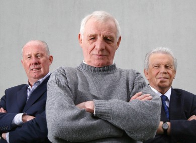 Messrs Liam Brady, Eamon Dunphy and John Giles.