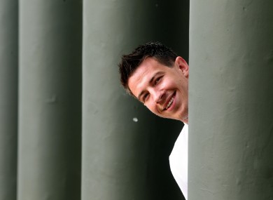 Ireland defender Sean St Ledger in Malahide yesterday.