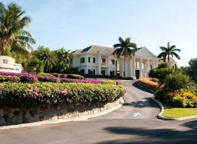 A general view of Stanford International Bank on the Caribbean island of Antigua. The bank's founder Allen Stanford has been jailed for 110 years for perpetrating a $7 billion fraud.