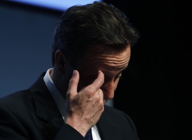David Cameron accidentally left his 8-year-old daughter behind in a pub earlier this year, Downing Street has confirmed.