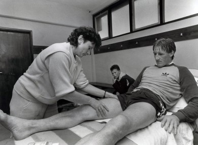 Kerry legend Pat Spillane during his playing days.