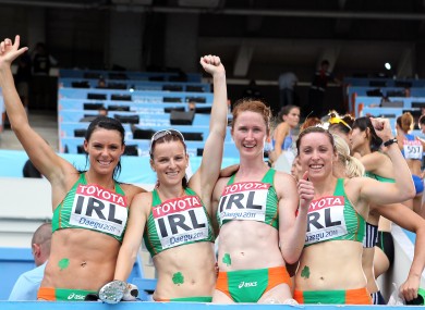 Marian Heffernan, Michelle Carey, Joanne Cuddihy and Claire Bergin (file photo).
