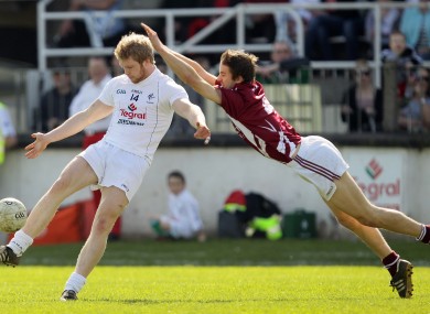 Kildare's Tomas O'Connor and Kevin Maguire of Westmeath will feature for their counties this weekend.