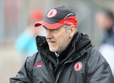 Mickey Harte has selected Justin McMahon despite doubts over his fitness.