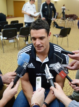 Dan Carter: ruled out with hamstring injury.