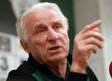 Trapattoni said he was