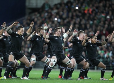 Brian O'Driscoll lines out for Ireland in New Zealand for the last time.