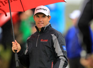 Harrington yesterday.