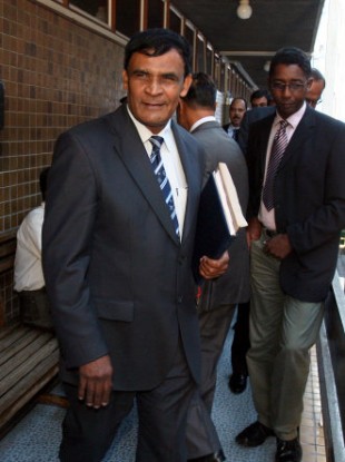 Assistant Commissioner of Police Yoosoof Soopun, who gave evidence at the Supreme court in Port Louis, Mauritius, today during the trial for the murder of Michaela McAreavy.