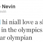Not many people are both world class boxers and massive One Direction fans, but John Joe Nevin is clearly a unique guy.