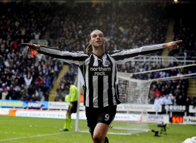 Carroll during his Newcastle days.