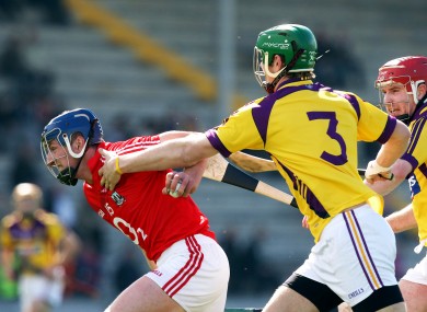 Cork's Patrick Horgan and Wexford's Matthew O'Hanlon in action in last year's league meeting.