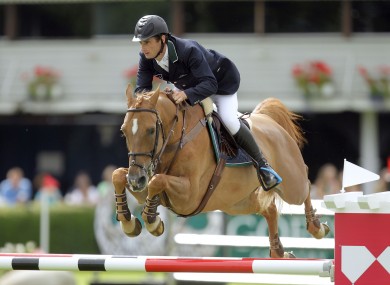 Ireland's Denis Lynch on Night Train last year at the RDS.