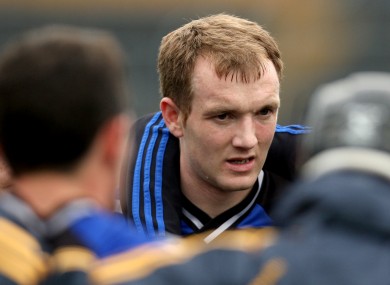 Corbett pictured in training ahead of the game.