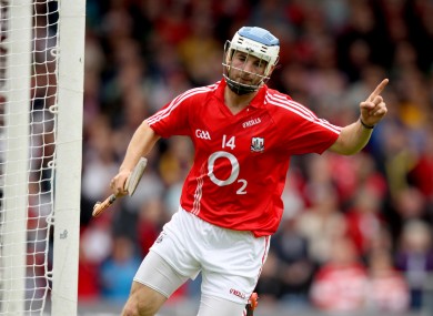 Luke O'Farrell scored two goals for Cork against Wexford