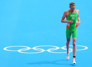 Ireland's Gavin Noble who finished in 23rd place.