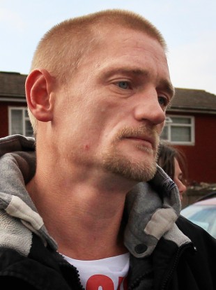 Stuart Hazell,37, the partner of Christine Sharp, grandmother of missing Tia Sharp