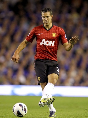 Robin Van Persie will hope to start when Manchester United take on Fulham today.