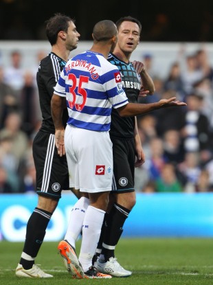 Terry and Ferdinand clashed at Loftus Road last October.