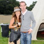 Lorraine Keane and Ryan Tubridy pictured in the VIP area. Photo: Laura Hutton/Photocall Ireland