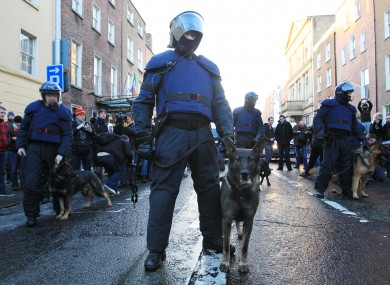 Gardaà will keep the uniform cleaning, dog handling and boot allowances.