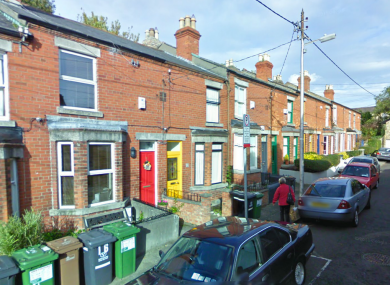 Chelmsford Avenue in Ranelagh, where the decades-old grenade was found in a garden yesterday.