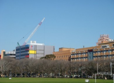 The Alfred Hospital, Melbourne, where David passed away earlier today.