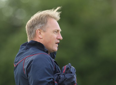 Eddie O'Sullivan, pictured at the Churchill Cup in 2011.