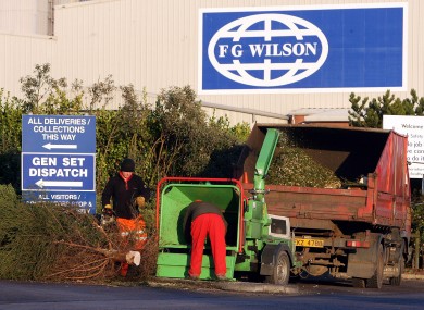 FG Wilson in Antrim (File photo)