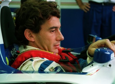 Senna was considered a hero in his native Brazil.