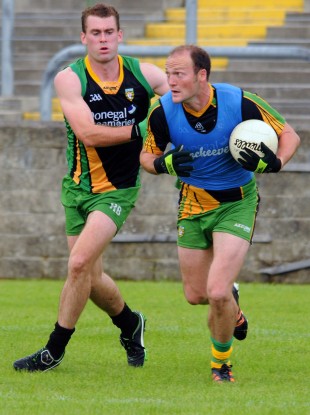 Colm McFadden in full flow at Ballybofey.