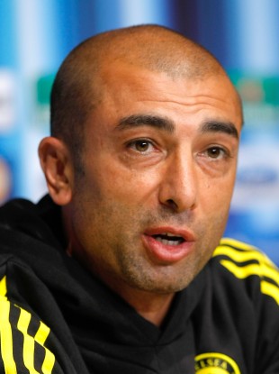 Di Matteo's Chelsea side were beaten 4-1 by Atletico last night.
