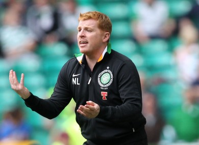 Neil Lennon. File picture.