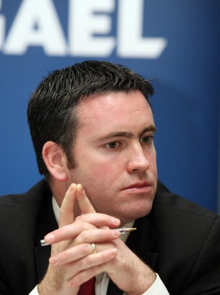 Damien English, one of the two TDs running the Dublin Marathon