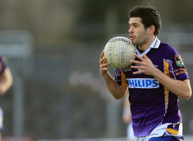 Cian O'Sullivan will be in action for Kilmacud Crokes tonight.
