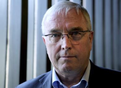 UCI chief Pat McQuaid.