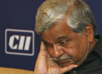 Indian Minister Sriprakash Jaiswal in 2008