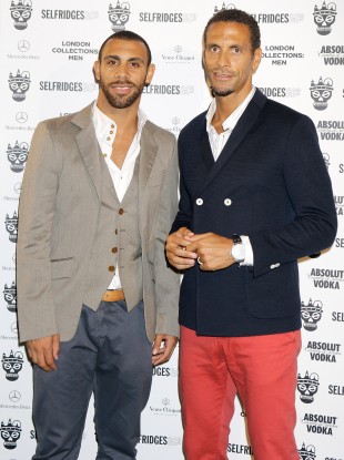 Anton and Rio Ferdinand.