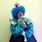 This clown is 60 years old. (Human years, not clown years.)