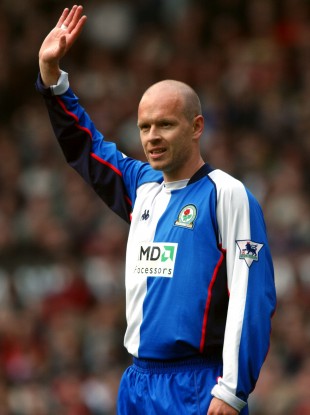 Berg in action for the club in 2003.