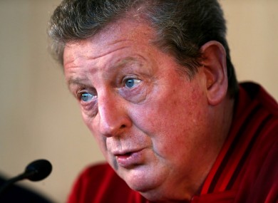 England manager Roy Hodgson during a Press Conference at St George's Park.