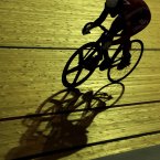 Great Britain's Becky Jones practices during the UCI Track Cycling World Cup at the Sir Chris Hoy Velodrome in the Emirates Arena, Glasgow.